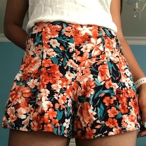 Urban Outfitters Kimchi Blue flowy floral shorts